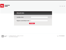 Tablet Screenshot of ib.rigensisbank.com